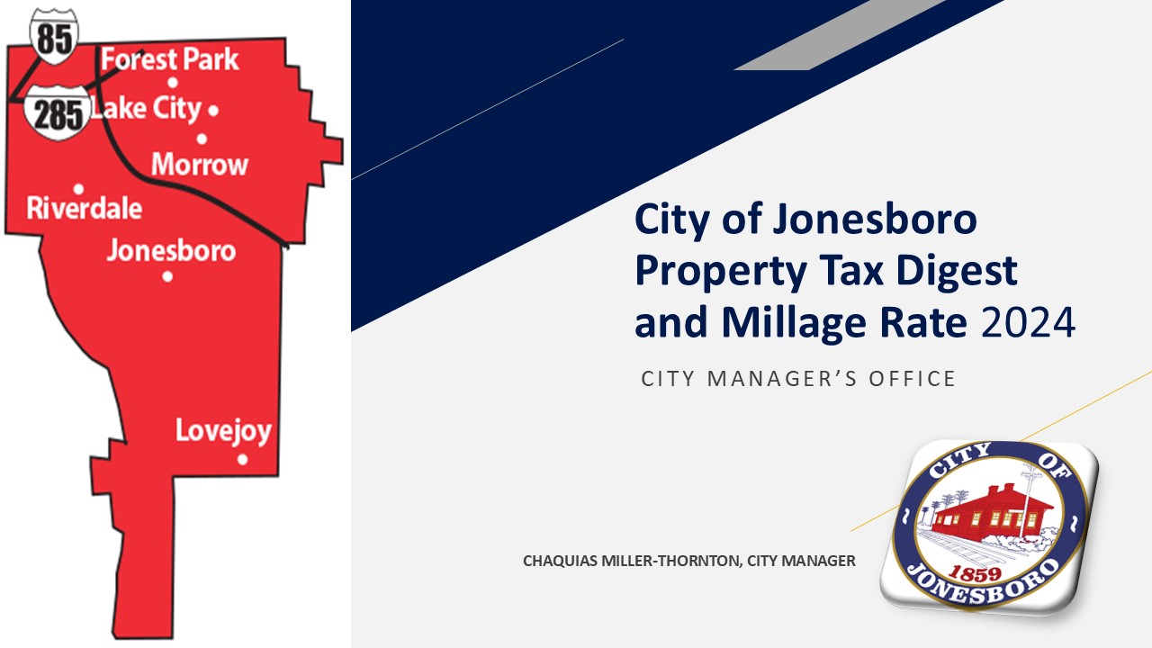 2024 Property Tax and Millage Rate Consideration